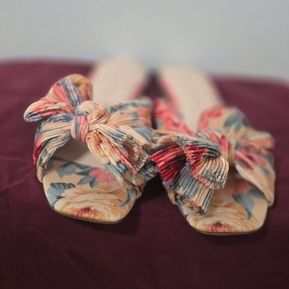 Loeffler Randall Daphne Knot Flat Sandals Size US Womens 6.5 B - Picture 6 of 8